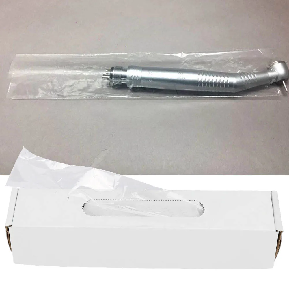 

500Pcs Disposable Sanitary Plastic Dental Handle Handpiece Sleeve Protecting Dental Handpiece From pollution Dental Lab Supplies