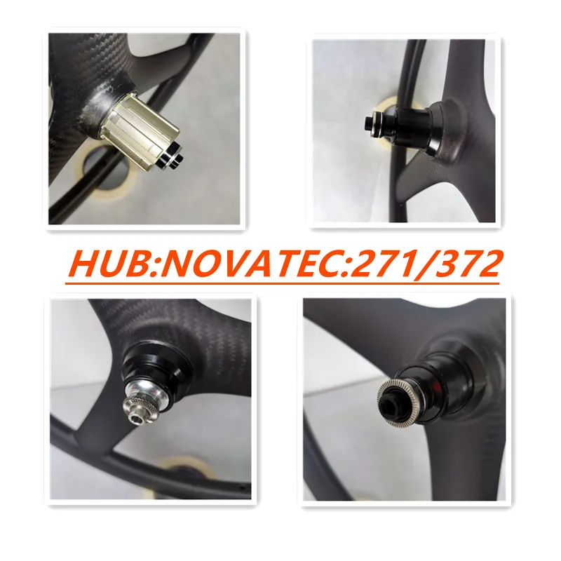 Preise 451 20'' Tri Speichen BMX Laufradsatz V Bremse Carbon Tubeless Klammer Räder 40mm Tiefe 25mm Breite Fit Faltrad