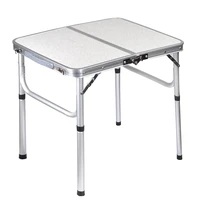 folding camping table portable lightweight aluminum foldable picnic tablecollapsible dining table for indoor outdoor
