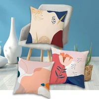 geometric pillow cover nordic sofa office cute nap abstract art cushion cover car throw pillows living room bedside decorations