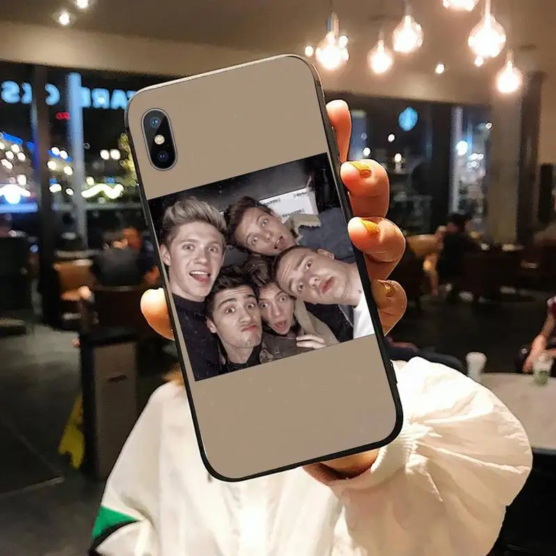 

One Direction band design art pattern high quality Phone Case shell for iPhone 11 12 pro XS MAX 8 7 6 6S Plus X 5S SE 2020 XR