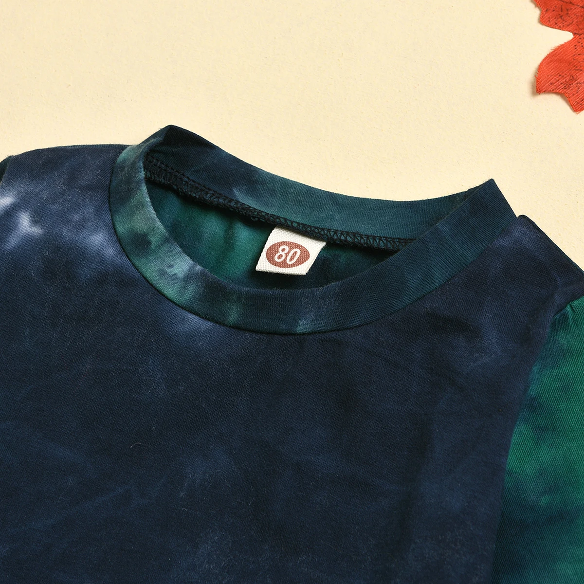 Осенний детский комплект одежды для мальчиков резинки девочек весенний пуловер