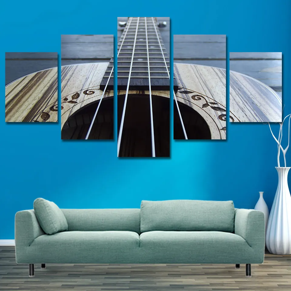 

Modern Guitar Piano Drum Instrument Music Wall Art Print Canvas Painting Nordic Posters and Prints Picture Home Decoretion Home