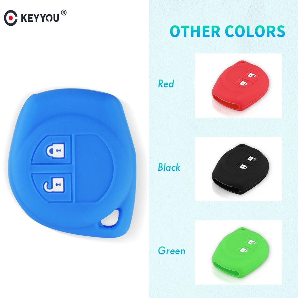 KEYYOU силиконовый чехол для ключа дистанционного управления suzuki swift sport SX4 Grand Vitara