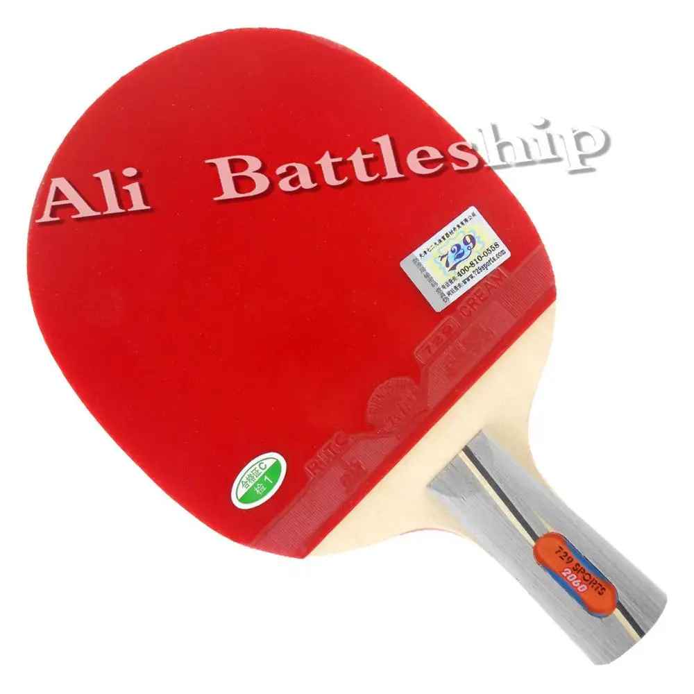 RITC 729 Pips-In ракетка для настольного тенниса 2060 # чехол PingPong Shakehand длинная ручка FL |