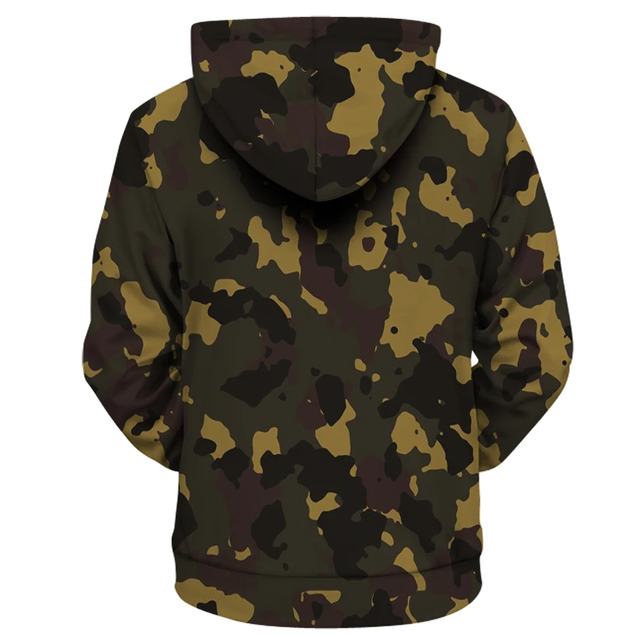 

2021 Backwoods Camouflage Honey Hoodies Unisex Man Sweatshirt Funny Food Hoody Plus Size Long Sleeve Tracksuit