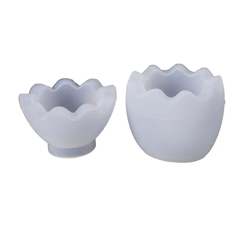

DIY Eggs Storage Box Mold UV Resin Glue Epoxy Handmade Case Making Creative Mold Dried Flower Resin Decorative DIY Hand Crafts