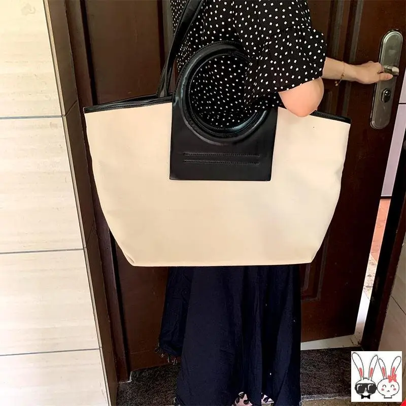 

Larger Capacity Travel Storage Bag 2021 High Quality Canvas Women Shoulder Tote Bags Fashion Short Journey Handbags Sac Femme Gg