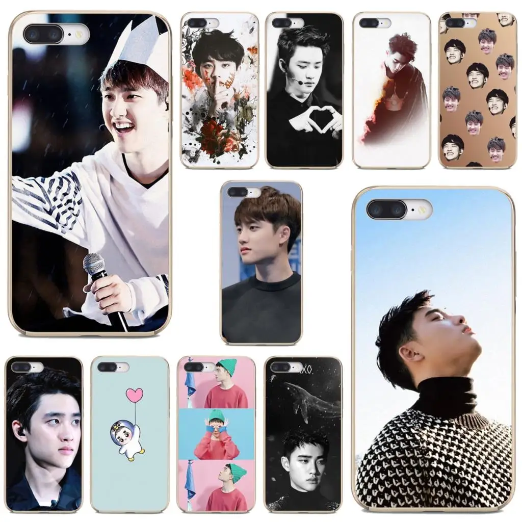 Силиконовый чехол для телефона D.O.-kyungsoo-Exo-Kpop Samsung Galaxy J5 J6 J7 J8 J1 J2 J3 J4 Plus 2018 Prime 2015 2016