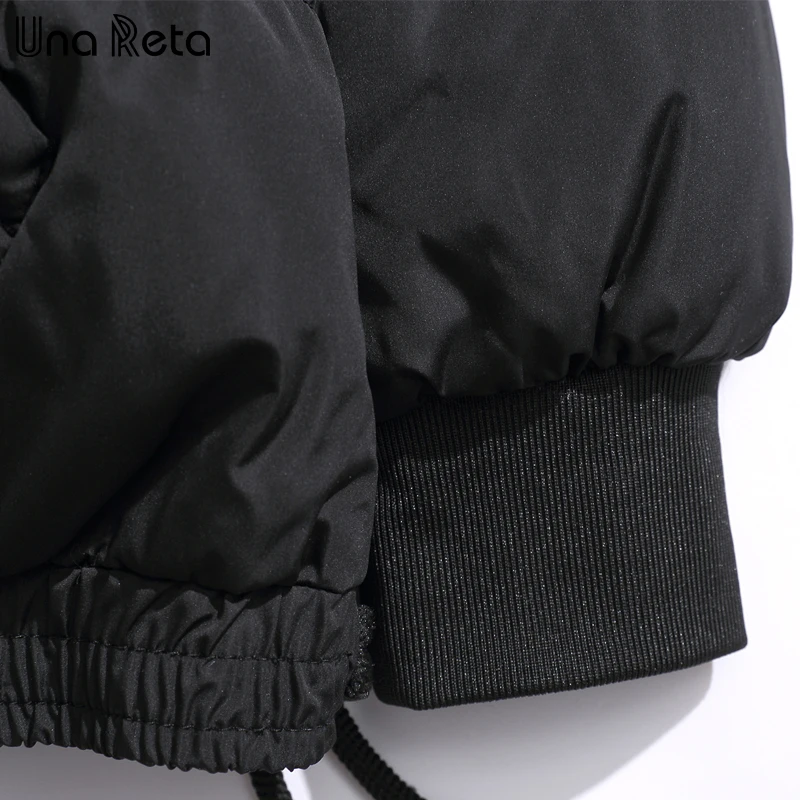 

Una Reta M-5XL Winter Male Jacket New Cotton Parka Pullover Coat With Hooded Plus Size Solid Men Clothing Men's Jacket