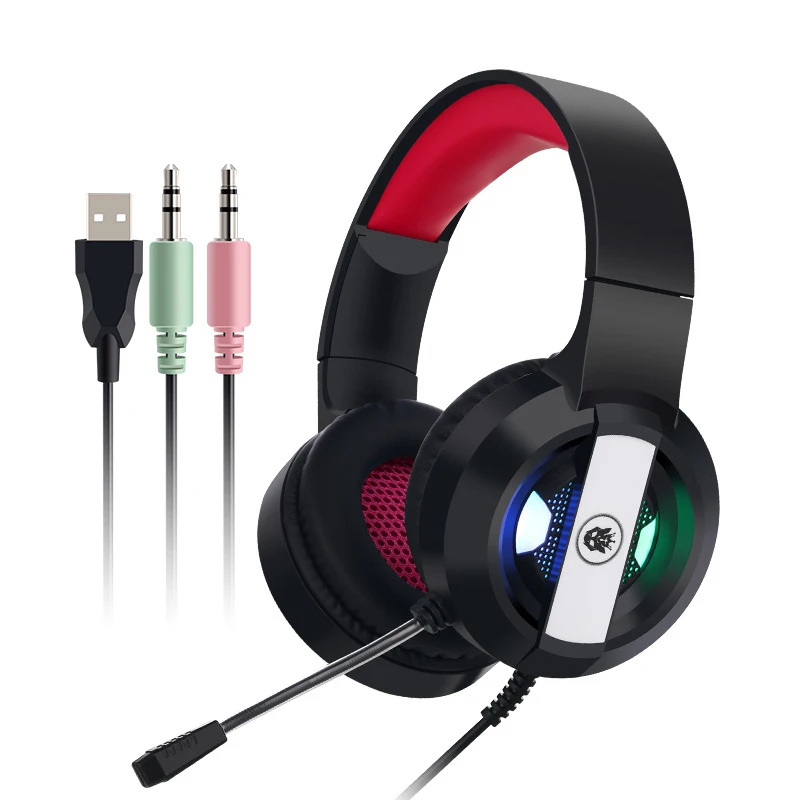 

Wired Gaming Headset Headphones Surround Sound Deep Bass Stereo Casque Earphones with Microphone for Game XBox PS4 PC Laptop