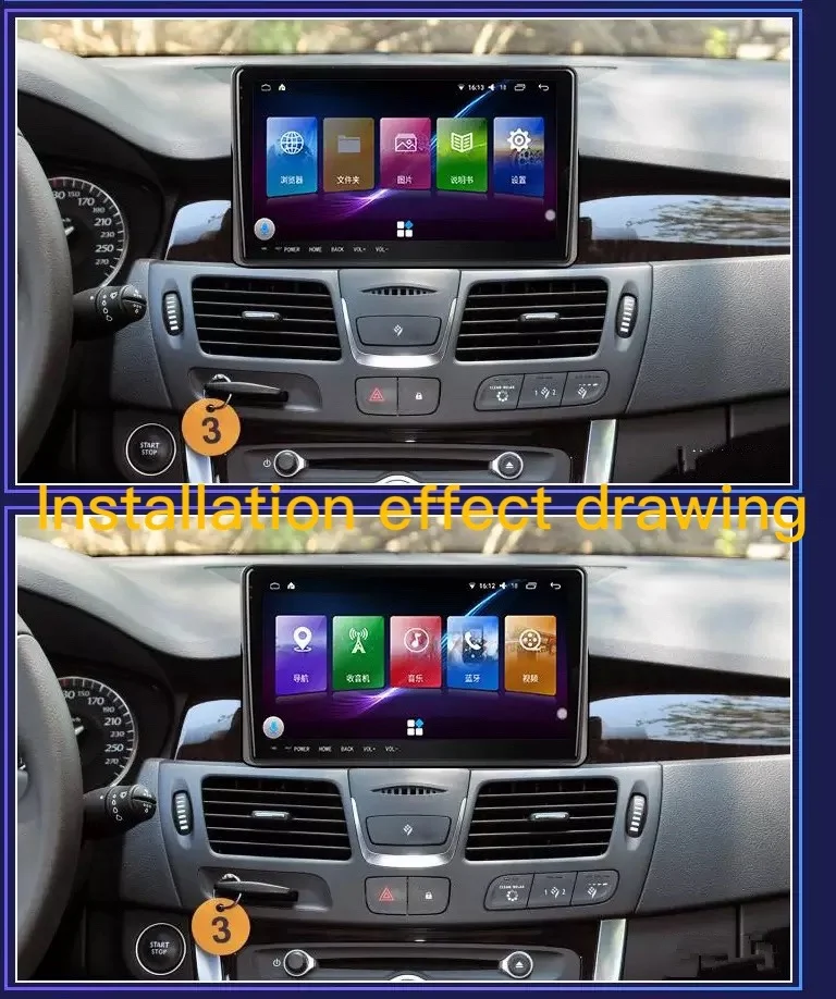 For Renault laguna 3 Car Multimedia Player GPS Android 10.0 Radio Navigation Auto Audio Stereo DSP Carplay | Автомобили и