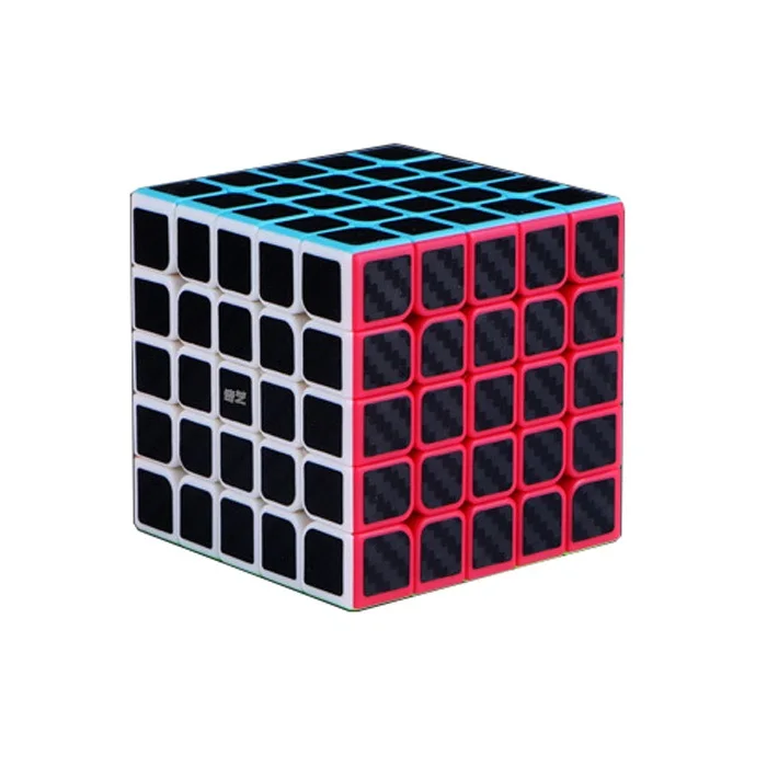 QIYI 2020 Новое поступление 5x5x5 из углеродного волокна магический куб головоломка