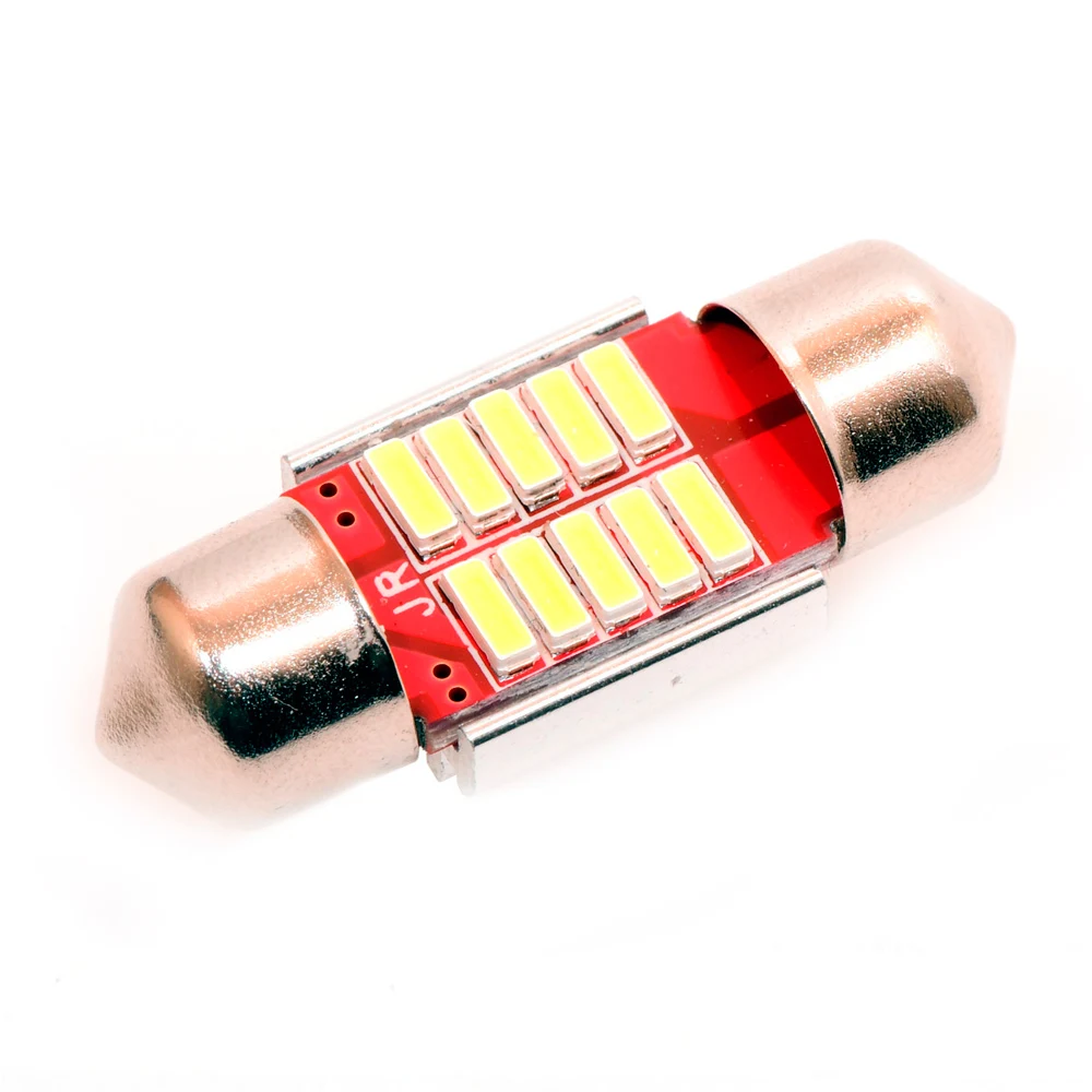 Светодиодная автомобильная лампа C5W FEST 31 мм - 10 SMD 4014 (1 шт-лампа.)