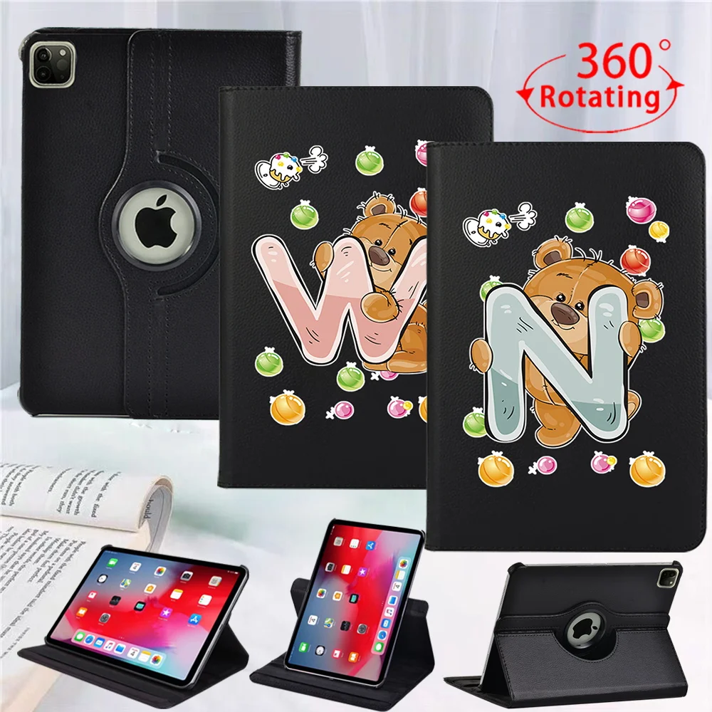 

For Apple IPad Air 4 10.9 Inch 2020 Air 3 10.5" 360 Rotating Case Smart Tablet Cover for IPad Air 1 2 9.7 Inch