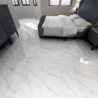 Современные Простые 3D обои джаз белый мраморный пол гостиная спальня Домашний декор росписи ПВХ самоклеющиеся водостойкие 3D наклейки