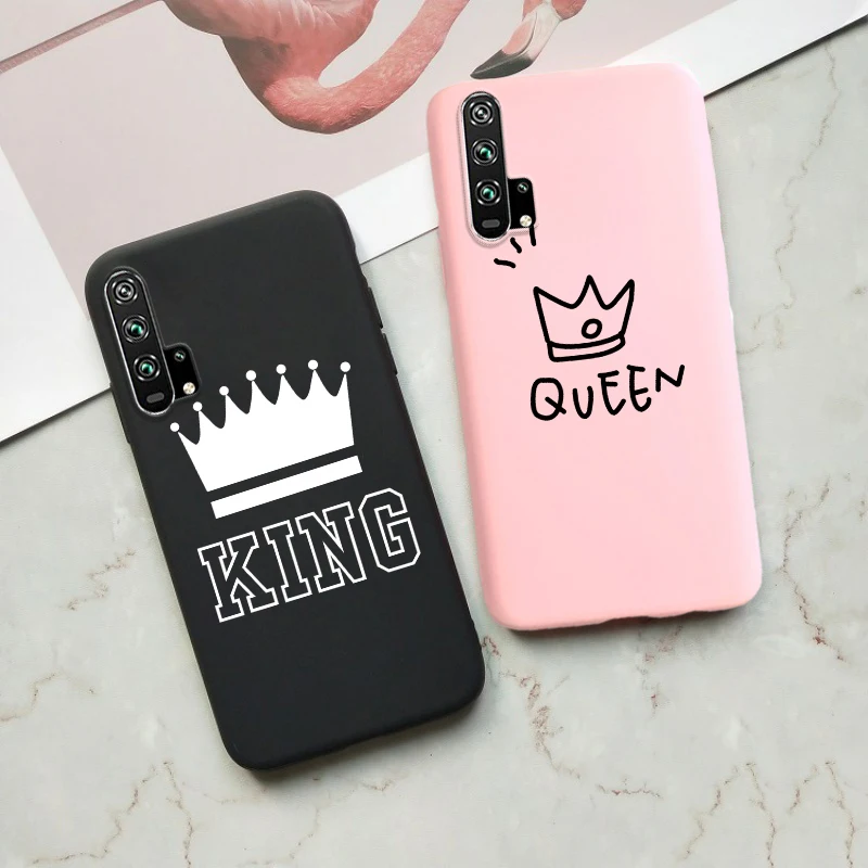 

Crown Candy Case For Huawei Honor 9 10 Lite 8A 8S 8C 8X 9X 20 Pro 6X Honor 7A Pro 7C AUM-L41 7X V10 V20 Painted Patterned Cover