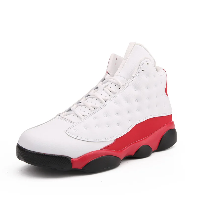 Новинка баскетбольные туфли больших размеров 45 высокие износостойкие и дышащие