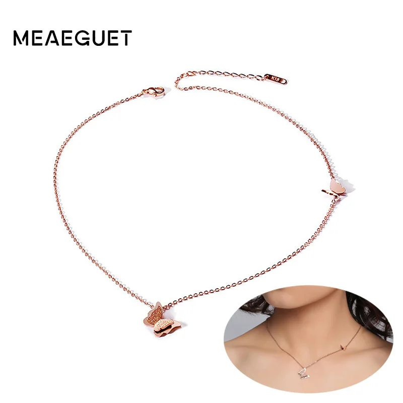 Женское колье чокер из нержавеющей стали|Ожерелья с подвеской| |