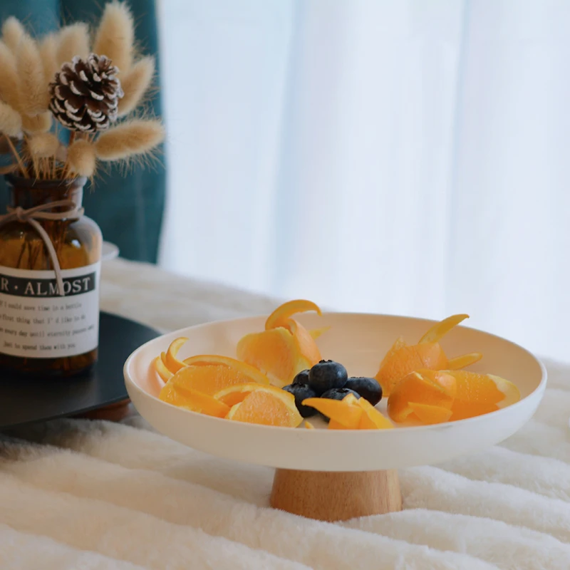 

Minimalist Plastic Trays Decorative Fruit Plate Dessert Dishes Kitchen Storage Tray Dressing Table Jewelry Dish Home Decoration