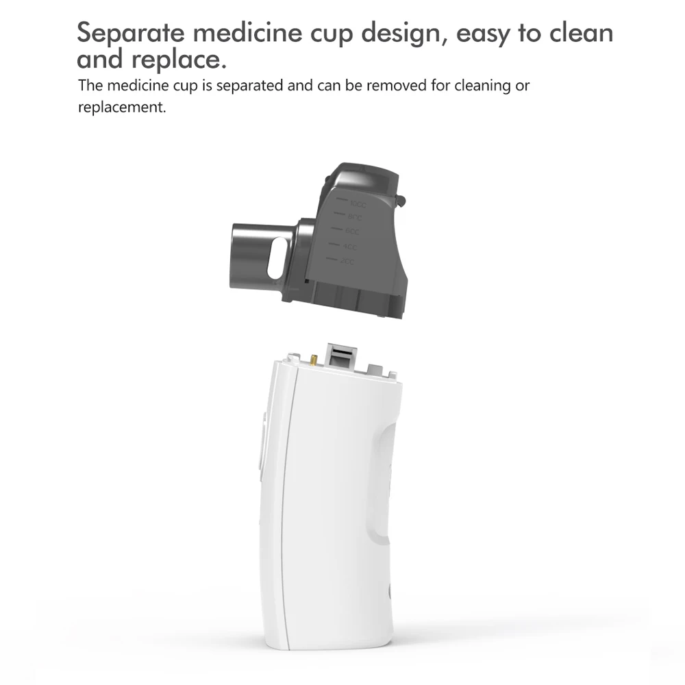 Портативный Небулайзер ручной мини-Ингалятор респиратор комплект увлажнителя