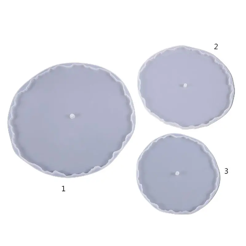 

Crystal Epoxy Resin Mold Three-layer Fruit Tray Casting Silicone Mould DIY Crafts Desktop Decoration Making Tools C7AE