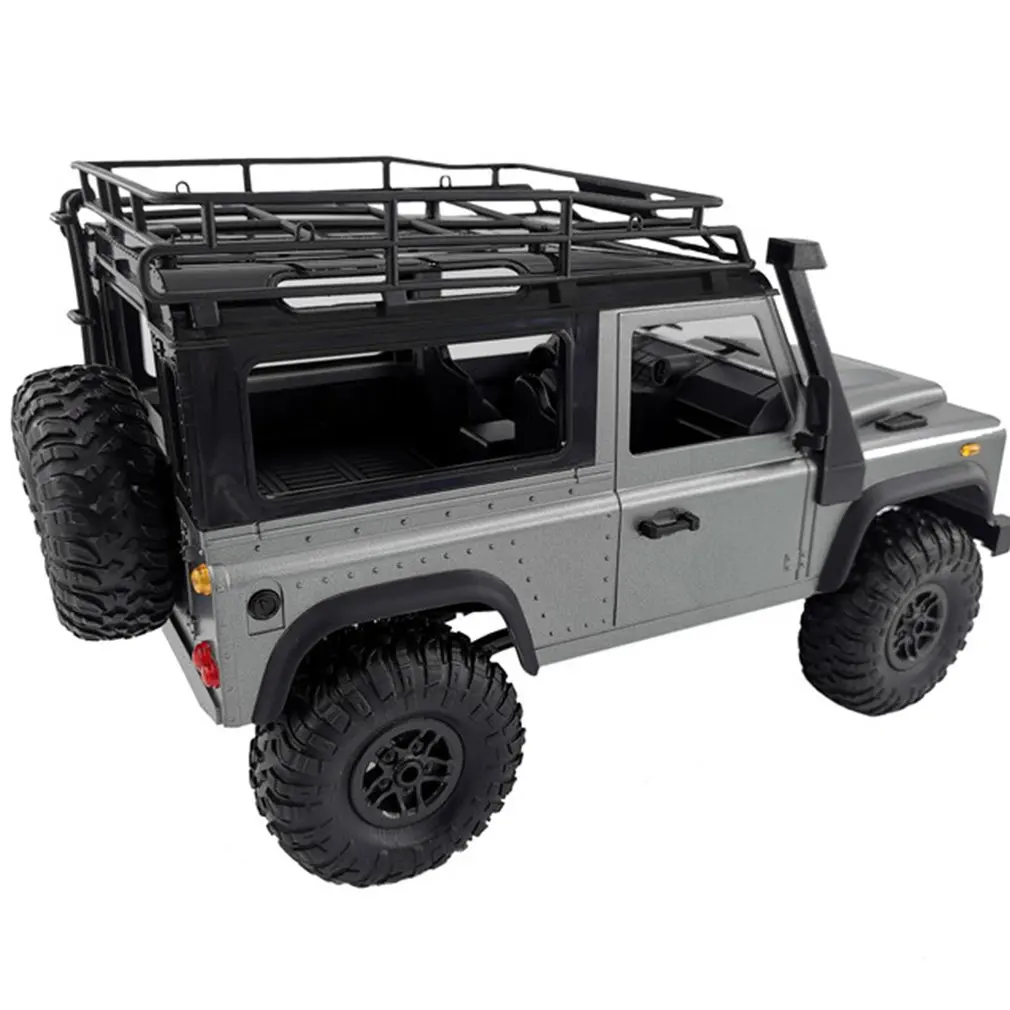 

1:12 MN99s 2.4G Four Drive Remote Control Car With Turn Signal Led Lamp Roof Frame Crawler Truck Remote Control Toys