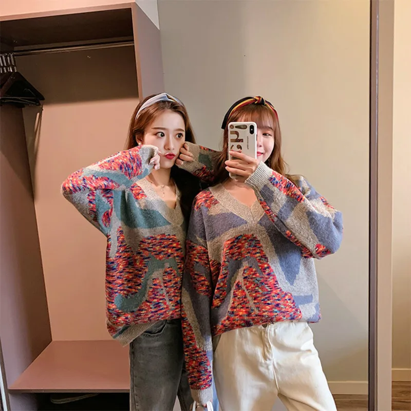 Женский свитер-пуловеры Leiouna светильник ный однотонный вязаный свитер с