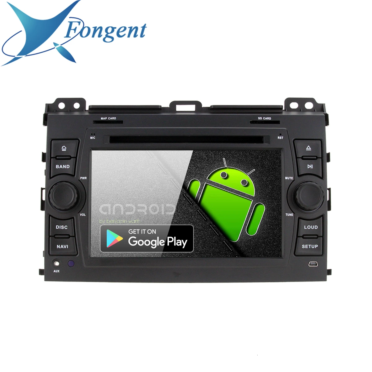 Для Toyota Prado Land Cruiser 120 2003 2010 Android 9 0 блок 4 Гб 64 ГБ Автомобильный DVD мультимедийный