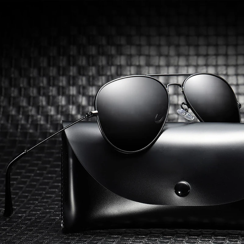 Солнцезащитные очки-авиаторы поляризационные uv400 для мужчин и женщин