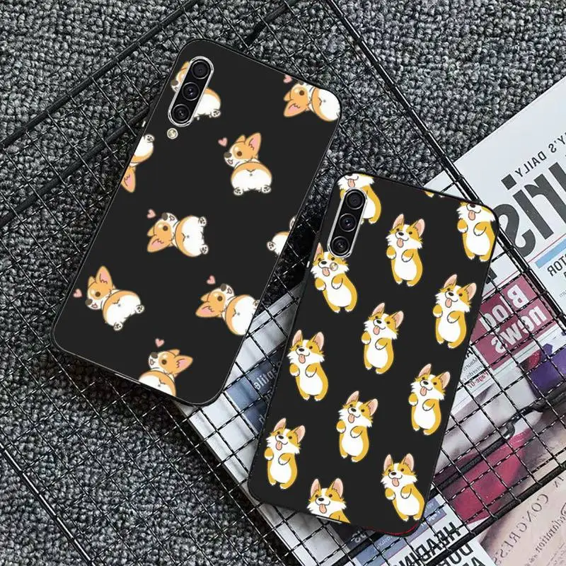 Чехол Corgi 1 для телефона Samsung A32 A51 A52 A71 A50 A12 A21S S10 S20 S21 Plus Fe Ultra | Мобильные телефоны и