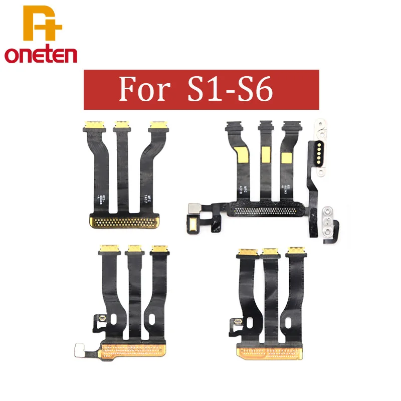 

Шлейф для ЖК-дисплея iWatch для Apple Watch Serise 1 2 3 4 5 LTE GPS 38 40 42 44 мм, Оригинальный шлейф для сенсорного экрана