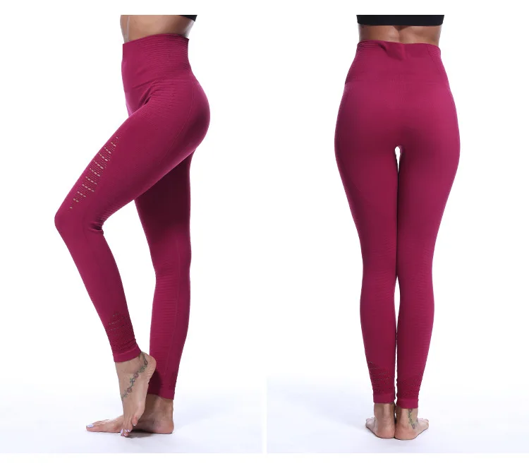 Леггинсы женские бесшовные с высокой талией и эффектом пуш ап|Штаны для йоги| |
