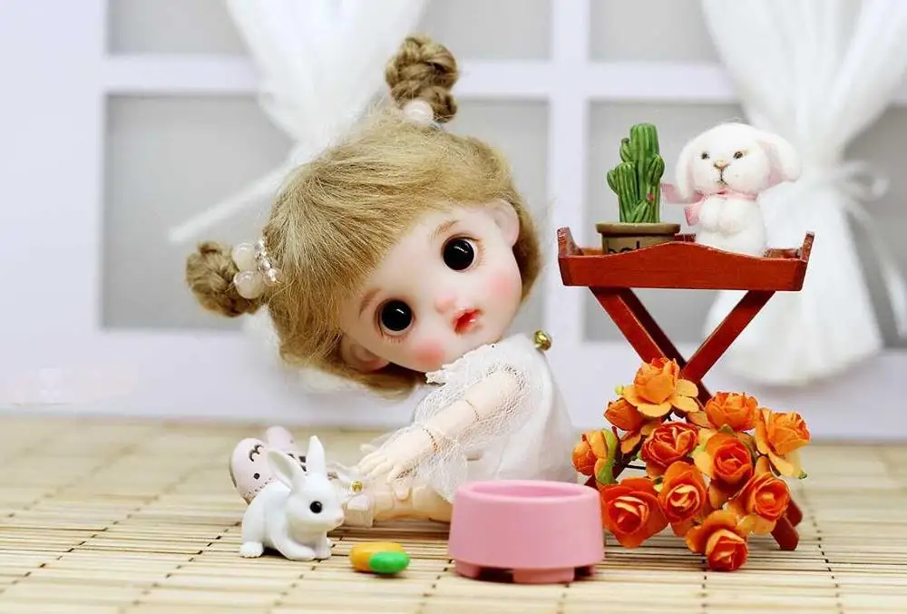 OB11 кукла голова Кастомизация 1/8 BJD куклы OB Полимерная глина
