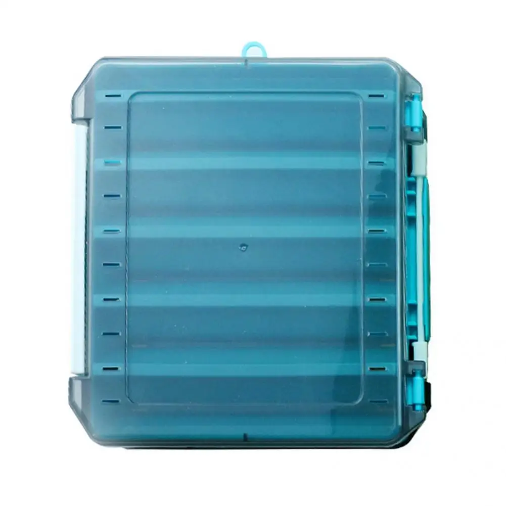 

Useful Lures Container Strong Detachable Baffle Double-layer Accessories Storage Box Bait Box Bait Container