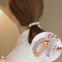 korean crystal hair clip barrettes for women girls hair pins alligator clip hair accessories hair clip