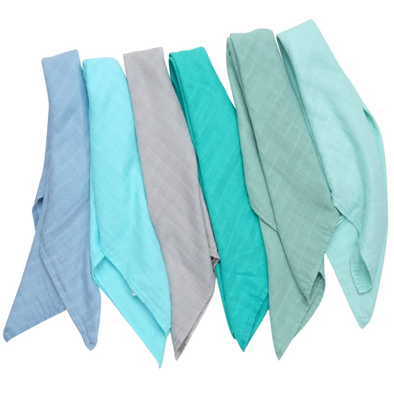 Высококачественные детские одеяла из бамбука и хлопка для новорожденных мягкие