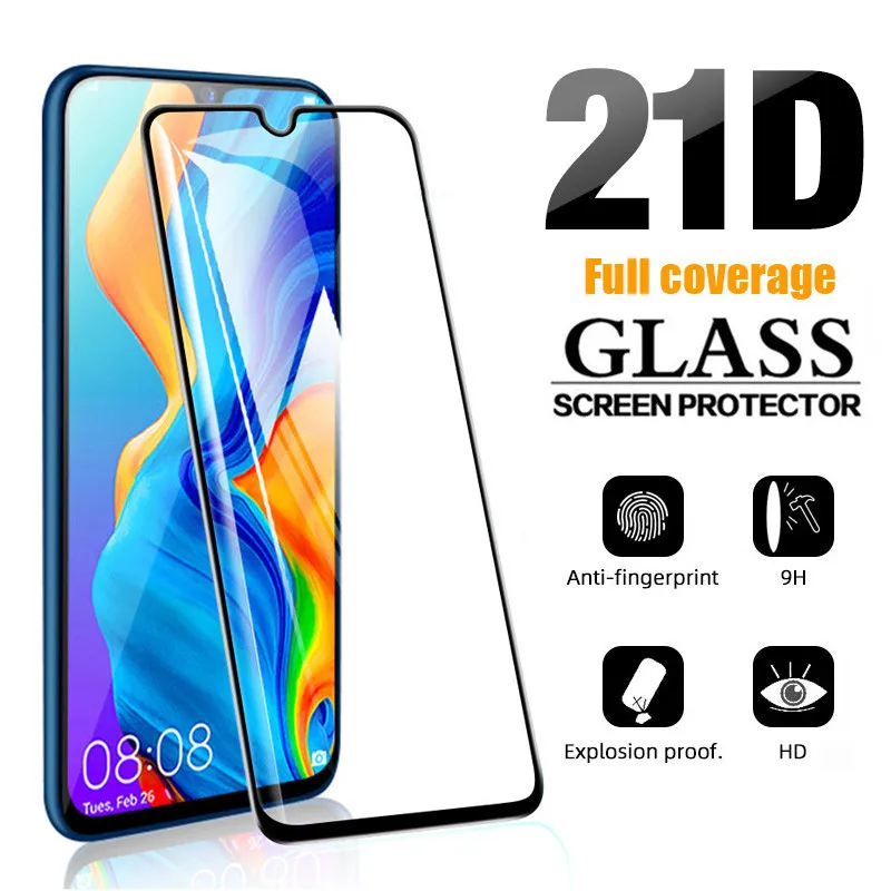 Защита экрана для Huawei P30 Lite P40 Pro закаленное стекло P Smart Z Y6 2019 P20 2018 Mate 20 30 40