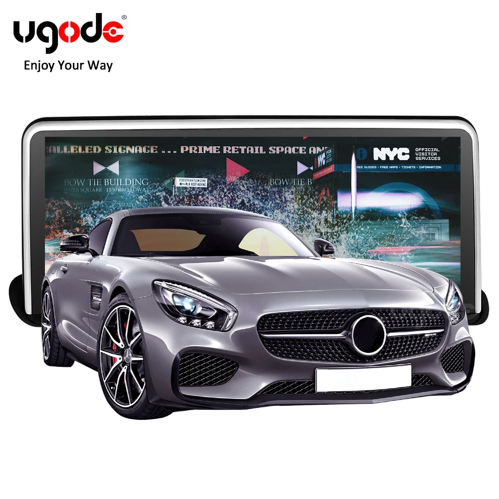 Автомобильный мультимедийный плеер Ugode Android 9 0 пластиковый металл экран 10 25 дюйма