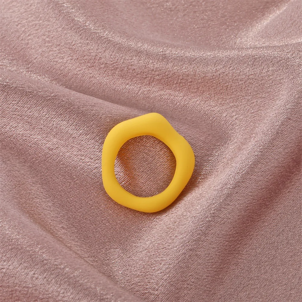 

ins color geometric acrylic ring retro cold wind simple creative polygon resin ring female women fashion rings