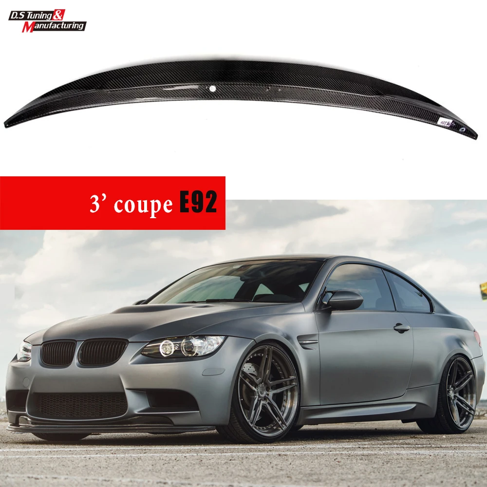 Спойлер для автомобиля E92 &amp M3 карбоновый спойлер стайлинга задний крыла только