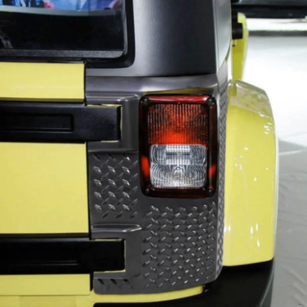 Rear brake turn signal lights lamp conner cowl decorative cover sticker trim for Wrangler Exterior Accessories | Автомобили и