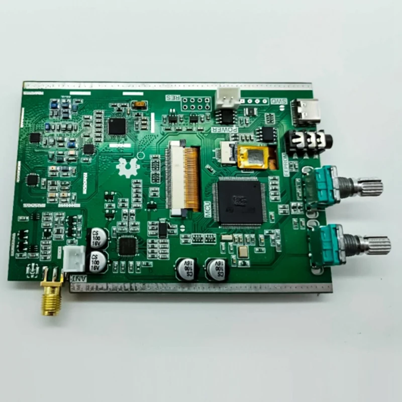 50 кГц-200 МГц Malachite SDR радио Malahit DSP 3 5 дюйма прикосновение Sn HAM приемопередатчик