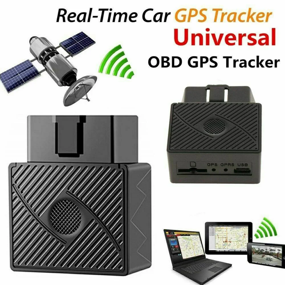 

Universal Car Mini OBD GPS Locator GSM GPRS APP Automatic Location Tacker Anti Theft Protection Real Time Alert Transmitter