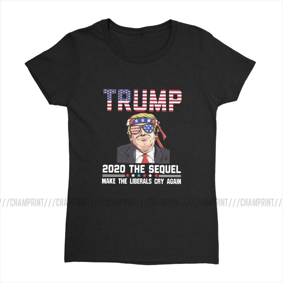 Женская футболка Trump 2020 с сиквелом Make Liberals Cry Again футболки президентскими выборами