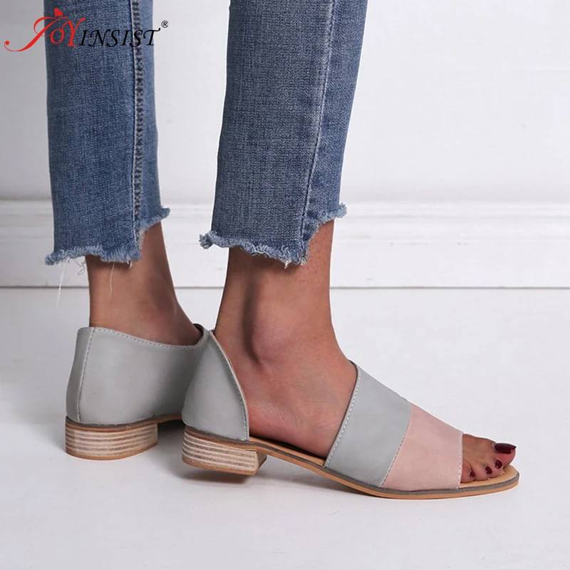 Сандалии женские ортопедические на плоской подошве удобные босоножки из