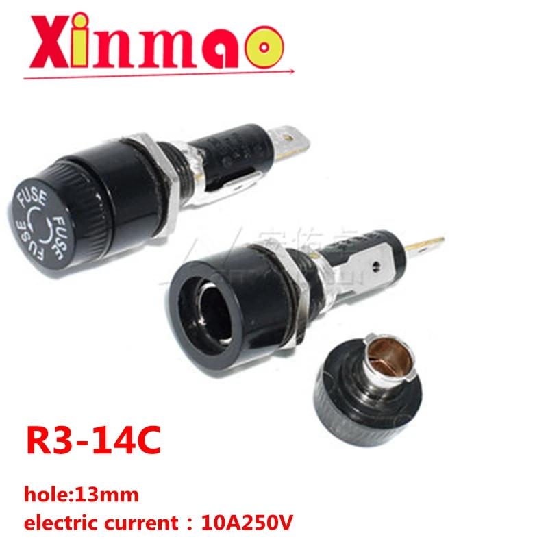 

6*30 мм держатель предохранителя R3-9 13 14C 44 22 53 предохранитель 6x30 предохранитель 10A устойчивость к воздействию высоких температур