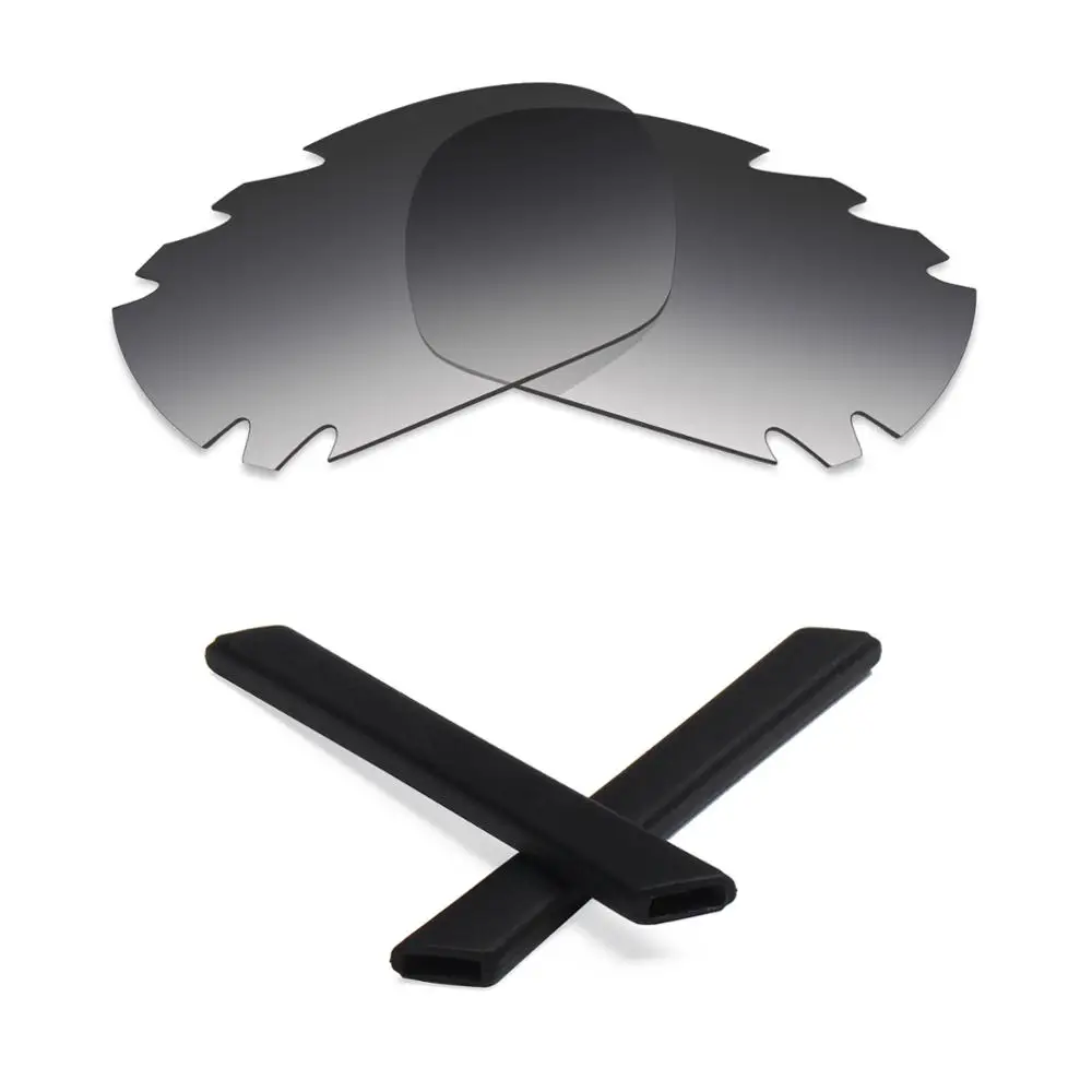 Grey Gradient Tint Mryok ПОЛЯРИЗОВАННЫЕ замены Объективы и аксессуары и инструменты для ремонта для Oakley Jawbone вентилируемые линзы солнцезащитных очков(объектив только - Цвет линз: Grey Gradient Tint