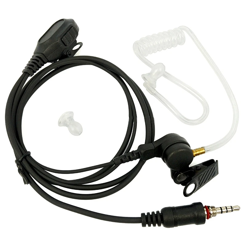 Воздушная трубка Гарнитура функция PTT для Yaesu Vertex VX 6R 7R VX6R VX7R FT 270 270R 127 170