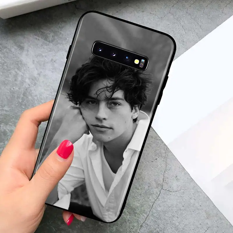 

Riverdale Series Cole Sprouse for Samsung Galaxy S21 Ultra Plus Note 20 10 9 8 S10 S9 S8 S7 S6 Edge Plus Black Phone Case